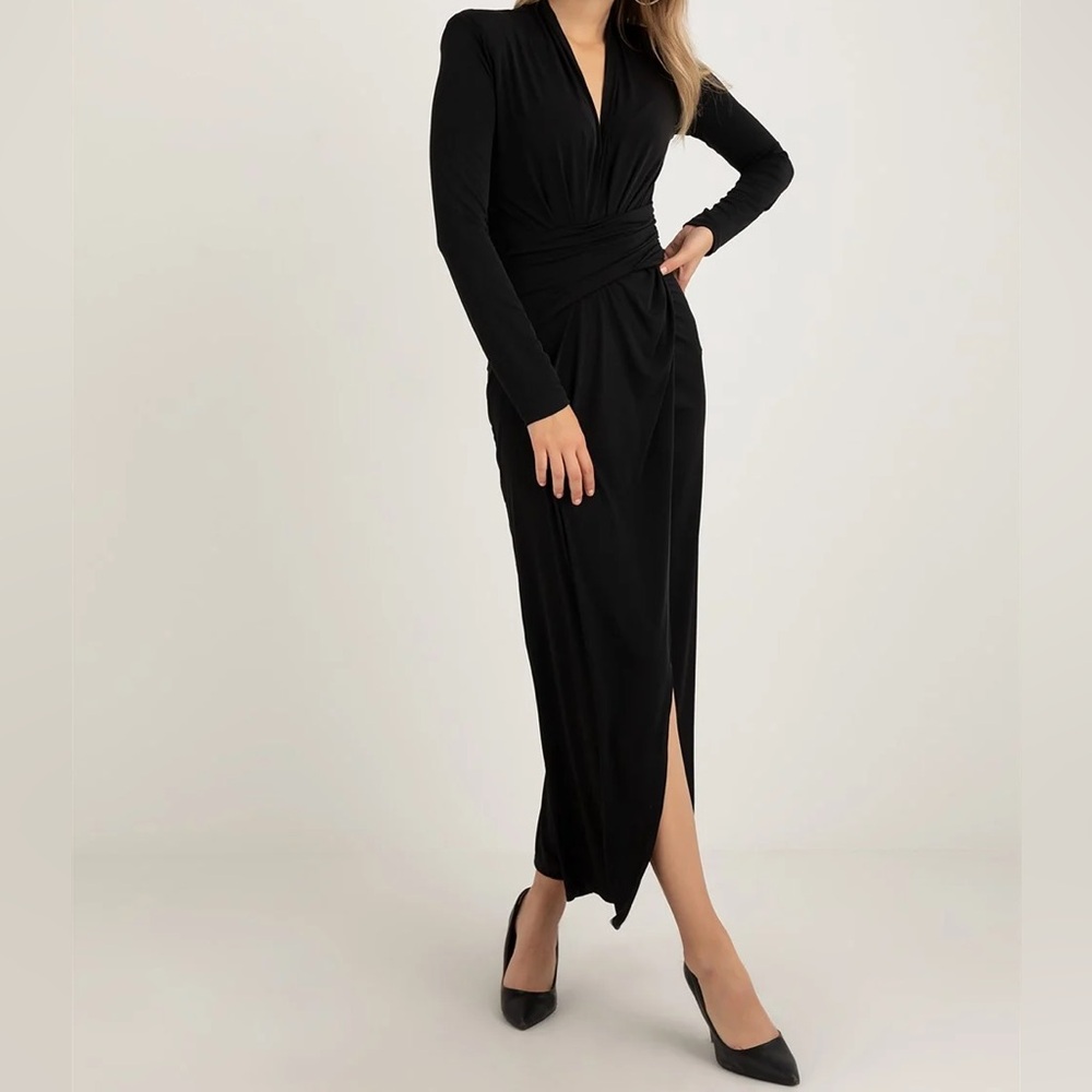 NWT Bailey 44 Black Long Sleeve Lorena Dress